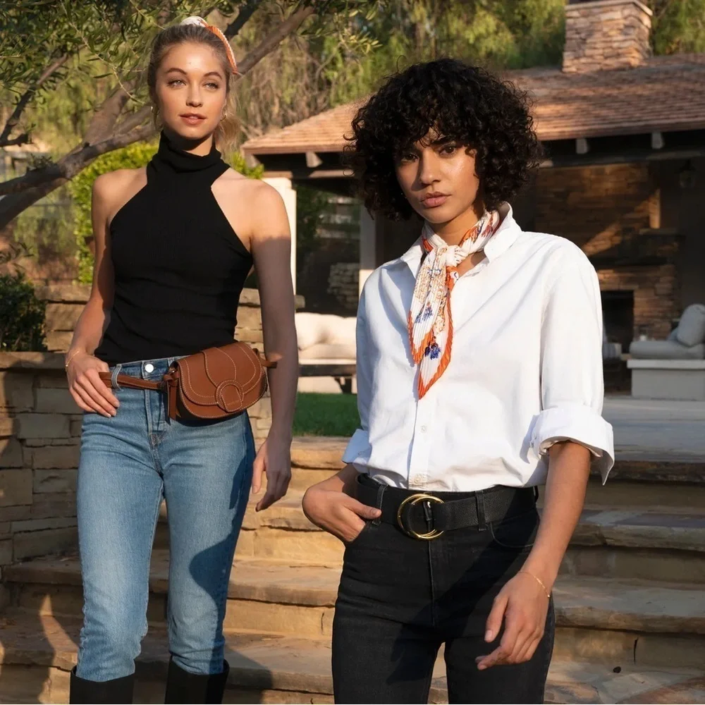 NWT Rachel Zoe Edessi brown Crossbody/belt bag - Picture 3 of 6